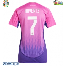 Tyskland Kai Havertz #7 Bortedrakt Dame EM 2024 Kortermet